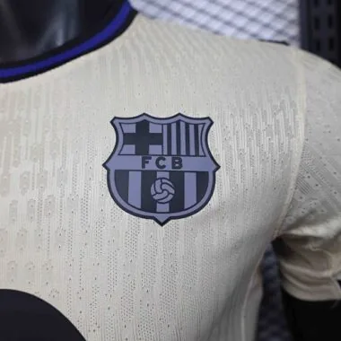 25-26 Barcelona Away Kit Player Version Soccer