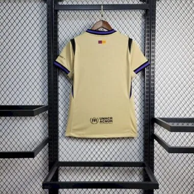 25-26 Barcelona Away Kit Woman Soccer T-Shirt