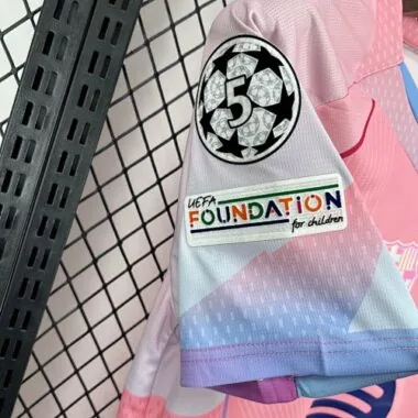 25-26 Barcelona Pink Kit Special Edition Soccer
