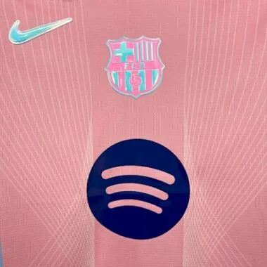 25-26 Barcelona Pink Kit Special Edition Soccer