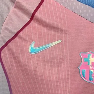 25-26 Barcelona Pink Kit Special Edition Soccer