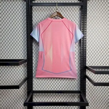 25-26 Barcelona Pink Kit Woman Soccer T-Shirt