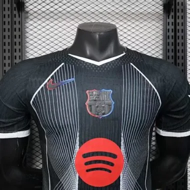 25-26 Barcelona Black Kit Special Edition Player Version Soccer