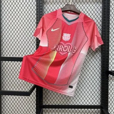25-26 Barcelona Red Special Edition Kit Soccer T-Shirt AAAAJersey Supply Yupoo