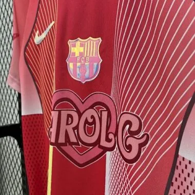 25-26 Barcelona Red Special Edition Kit Soccer T-Shirt