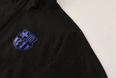 25-26 Barcelona black Kit windbreaker Soccer T-Shirt