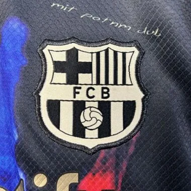 25-26 Barcelona Finger Special Edition Kid Kits Youth Apparels Joy