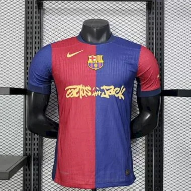 24-25 Barcelona Home Kit Player Version Soccer AAAAJersey Yupoo