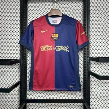 24-25 Barcelona Home Kit Soccer AAAAJersey Yupoo
