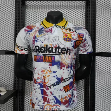 25-26 Barcelona White Kit Special Edition Player Version Soccer AAAAJersey Yupoo
