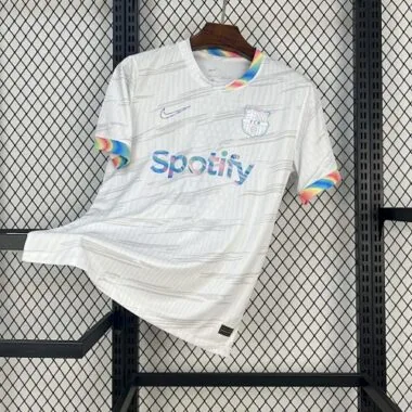 25-26 Barcelona White Kit Special Edition Soccer AAAAJersey Yupoo