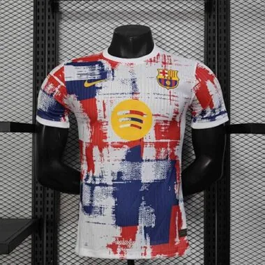 25-26 Barcelona White Kit Special Edition Player Version Soccer AAAAJersey Yupoo
