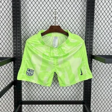 24-25 Barcelona Third Green Shorts Soccer AAAAJersey