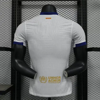 24-25 Barcelona White Kit Special Edition Player Version Soccer