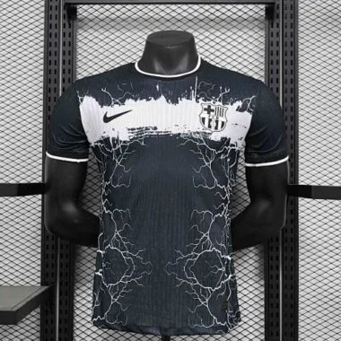 24-25 Barcelona Black Kit Special Edition Player Version Football AAAAJersey