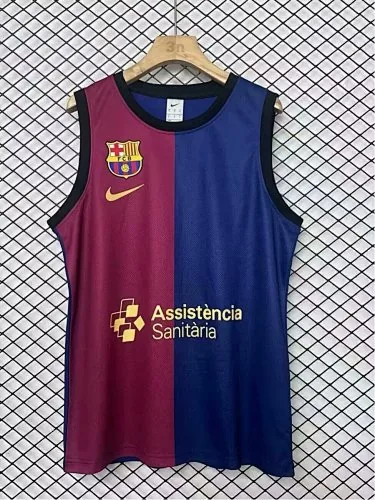 24-25 Barcelona Vest Football AAAAJersey