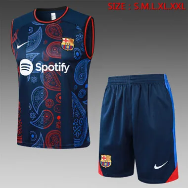 24-25 Barcelona Vest Kit Soccer