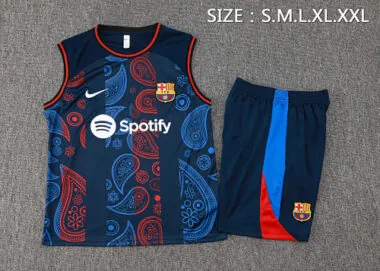 24-25 Barcelona Vest Kit Soccer