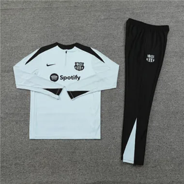 24-25 Barcelona Long Sleeve Training Suit Football Shirts(1)