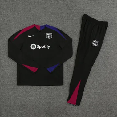 24-25 Barcelona Player Long Sleeve Training Suit Football Shirts