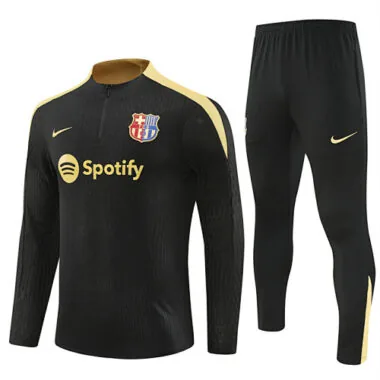 24-25 Barcelona Player Long Sleeve Training Suit Football Shirts(1)
