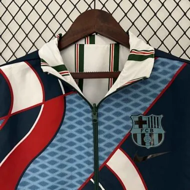 23-24 Barcelona Reversible Windbreaker Double-Sides Jacket Soccer Jerseys For Sale