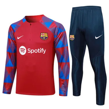 23-24 Barcelona Long Sleeve Training Suit Yupoo(7)