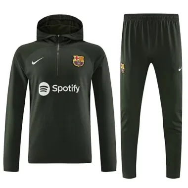 23-24 Barcelona Hoodie Long Sleeve Training Suit Yupoo