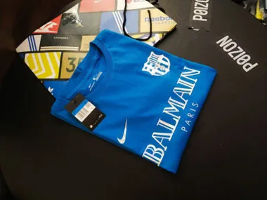 24-25 Barcelona Blue Collaboration Kit Reflective Special Edition Football