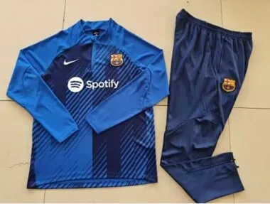 23-24 Barcelona Training Long Sleeve Soccer Jerseys (1)