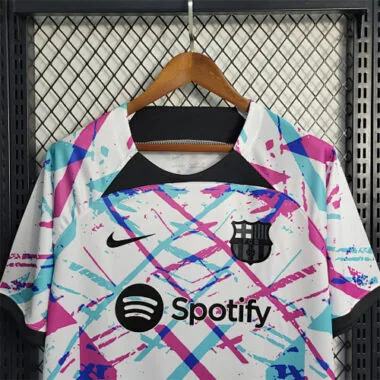 23-24 Barcelona White Training Suit