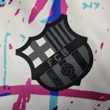 23-24 Barcelona White Training Suit