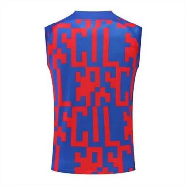 22-23 Barcelona vest training suit kit red and blue camouflage