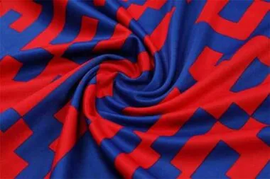 22-23 Barcelona vest training suit kit red and blue camouflage