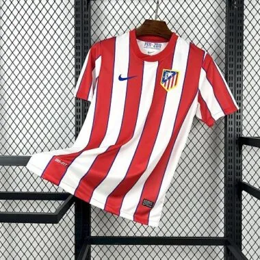 11-12 Atletico Madrid Home Kit Retro Soccer T-Shirt AAAAJersey Supply Yupoo