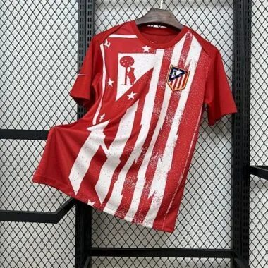 25-26 Atletico Madrid Training Kit Soccer T-Shirt AAAAJersey Supply Yupoo