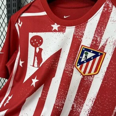25-26 Atletico Madrid Training Kit Soccer T-Shirt