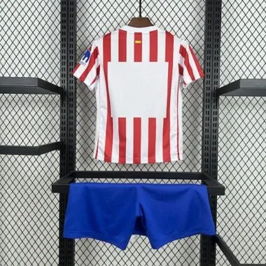 25-26 Atletico Madrid Home Kid Kits Youth Apparels