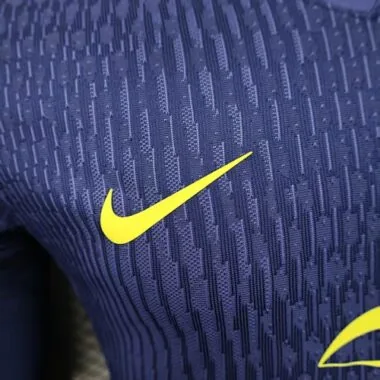 25-26 Atletico Madrid Away Long Sleeves Kit Player Version Soccer