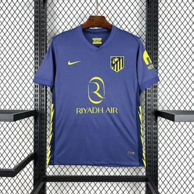25-26 Atletico Madrid Away Kit Soccer