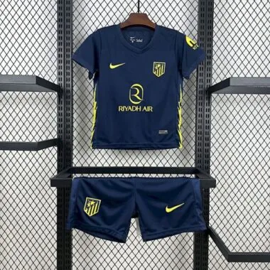 25-26 Atletico Madrid Away Kid Kits Youth Apparels AAAAJersey Supply Yupoo