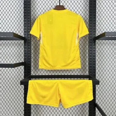 25-26 Atletico Madrid Yellow Goalkeeper Kid Kits Youth Apparels Joy