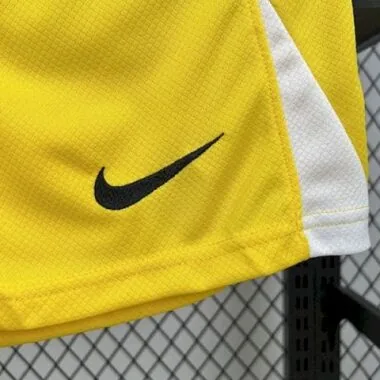 25-26 Atletico Madrid Yellow Goalkeeper Kid Kits Youth Apparels Joy