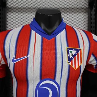 24-25 Atletico Madrid Home Kit Player Version Shirt Football