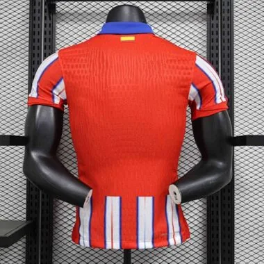 24-25 Atletico Madrid Home Kit Player Version Shirt Football