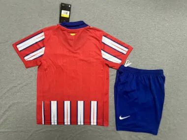 24-25 Atletico Madrid Home Kids Kit Soccer