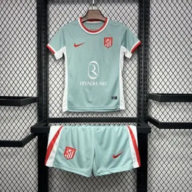 24-25 Atletico Madrid Away Kid Kit Youth Apparels Football AAAAJersey Yupoo