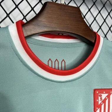 24-25 Atletico Madrid Away Kid Kit Youth Apparels Football