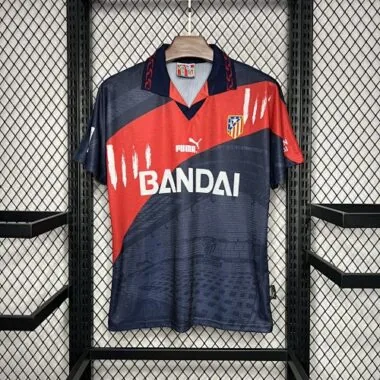 96-97 Atletico Madrid Away Retro Kit Vintage Shirt Sport AAAAJersey Yupoo