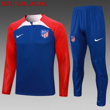 23-24 Atletico Madrid Long Sleeve Training Suit Yupoo(1)